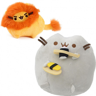 Набір м'яких іграшок 2Life Pusheen cat 12х15 см та 10х7 см v-12278