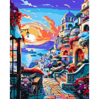 Картина за номерами Santi Захід сонця 40*50 см (954743)