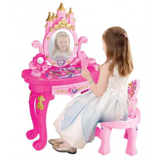 Дитячий ігровий набір косметичний JC Toys столик з набором аксесуарів для макіяжу Girl (AUAU01)