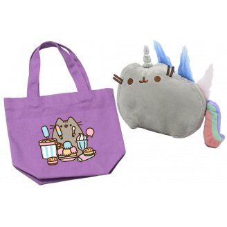 Комплект 2Life Pusheen cat 12х15 см та сумка-шопер 25х22 см v-12372