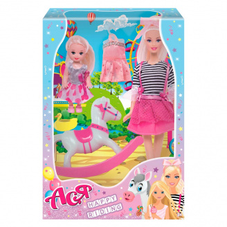 Лялька Ася Happy Riding з аксесуарами MiC (35104)