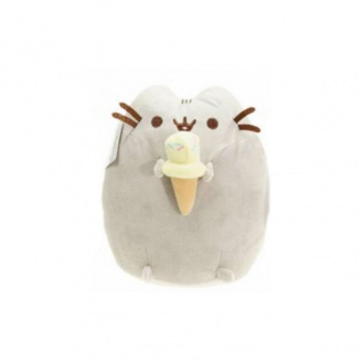 М'яка іграшка Пушин Кіт з морозивом Pusheen with Ice Cream (16354) Bioworld