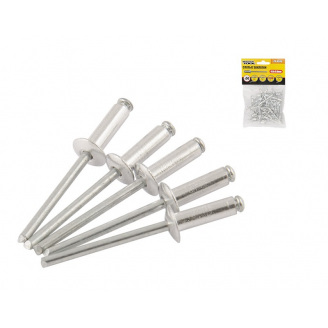 Сліпі заклепки алюмінієві MASTERTOOL GM 4,0 x 8,00 мм 50 шт (20-0550)