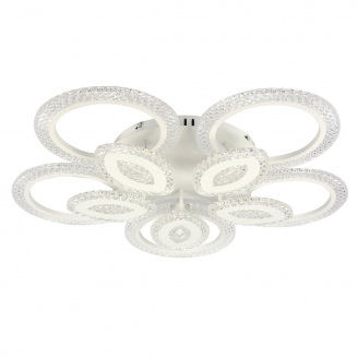 Стельова LED люстра Sunlight 5809/5+5 Білий