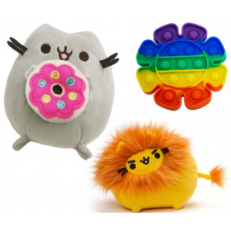 Набір іграшок 2Life Pusheen cat та Pop It 3 шт v-12407