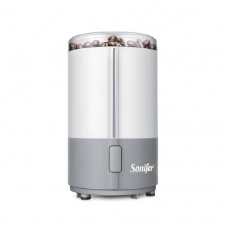 Кавомолка Sonifer SF-3520 Біло-сірий