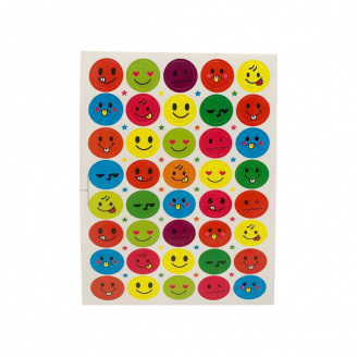 Наклейки для оцінок COLOR-IT 85724 упаковка 10 аркушів Вид 8