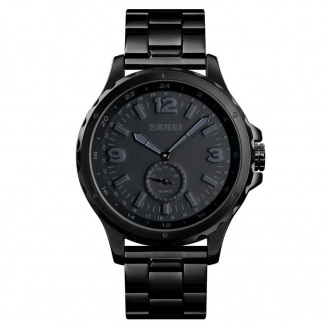 Класичний чоловічий годинник Skmei 1513 black