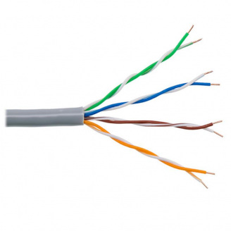 Кабель кручена пара Atcom 60510 Standard FTP 0.51мм ССА CAT6 1Gb/s 305м