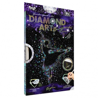 Комплект креативного творчества DIAMOND ART Danko Toys DAR-01 Балерина