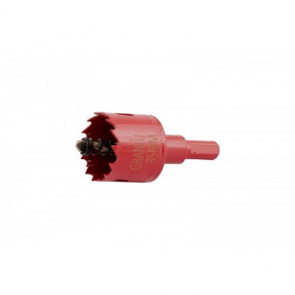 Свердло корончате GRANITE біметалічний HSS M42 35 мм 6-09-035