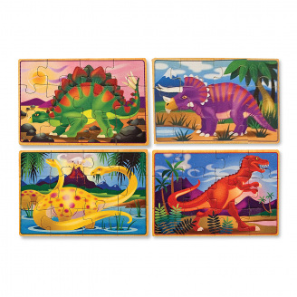Дерев'яний пазл 4 в 1 Melissa&Doug 
