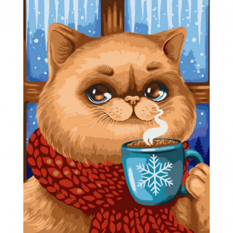 Картина за номерами Зимовий аромат POLLYPOP92 Art Craft 11531-AC 40x50 см