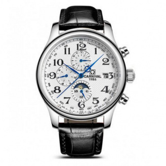 Годинник чоловічий Carnival Masters Black 694929541
