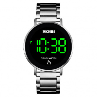 Наручний жіночий годинник Skmei Light 1550 Сріблястий