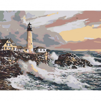 Картина за номерами Бурхливе узбережжя Art Craft 10545-AC 40х50 см
