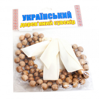 Намиста Каліна Бук 25 см Руді (Д374к-5)