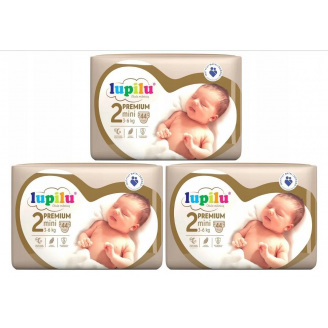 Підгузники Lupilu Premium Mini 2 3-6 кг 132 шт