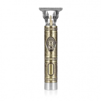 Тример акумуляторний для бороди та волосся RIAS WS-T99 5W Gold (3_02367)