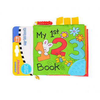 М'яка розвиваюча книга Metr+ 14220 шурхотяча-підвіска Цифри