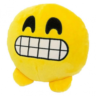 Мягкая игрушка MiC Смайлик Emoji Зубастик (WT622)