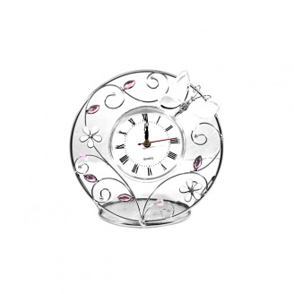Годинник настільний Charme De Femme Дзеркальний метелик (300-CK)
