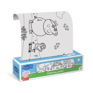 Розмальовка дитяча Peppa Pig Прогулянка з сім'єю DoDo Toys 200183 70х16 см