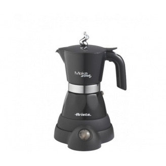 Гейзерная кофеварка Ariete Moka Aroma Elettrica nera 1358A BK (1358/11)