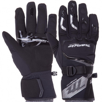 Мотоперчатки зимние MADBIKE MAD-65 M Черный-серый