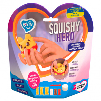 Набор для лепки Squishy Squiny Pooh ТМ Lovin 70128 с воздушным пластилином