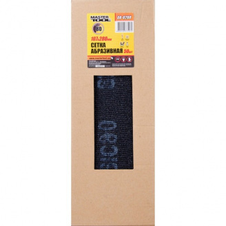 Сітка абразивна зерно 80 107*280 мм MASTERTOOL GM (08-0208)