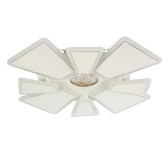 Стельова LED люстра Sunlight 5891/4+4 Білий