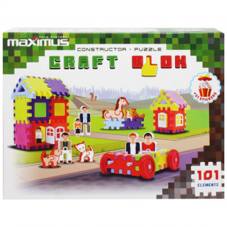 Конструктор Maximus Craft Blok 101 элемент (9175)