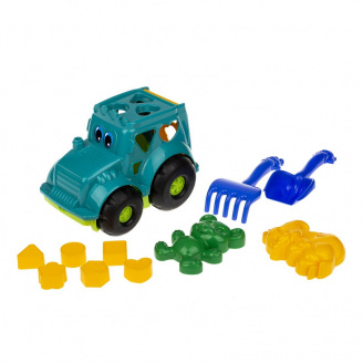 Сортер-трактор Кузнечик №2 Colorplast 0336 Зеленый