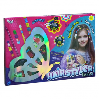 Набор для плетения Hair Styler Fashion Бабочка Dankotoys (HS-01-03)