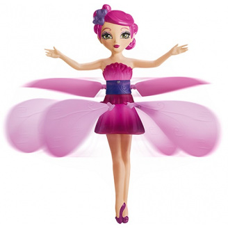 Летающая кукла фея Flying Fairy 20см Розовый (FB94844)