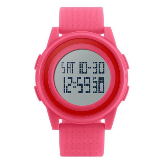 Часы наручные женские Skmei 1206 Rose Red (12367-hbr)