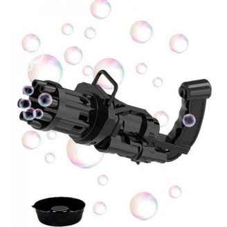 Детский пулемет для мыльных пузырей RIAS MiniGun WJ-950 Black