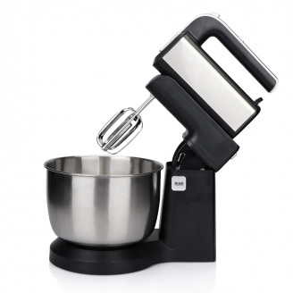 Миксер стационарный RAF R.6652 с металлической чашей 3.5L 1000W Silver-Black (3_03498)