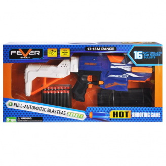 Бластер на поролоновых патронах Fever Shoot MIC (9900-5)