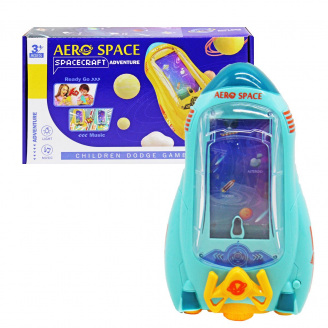Интерактивная игрушка Космический корабль бирюзовый MIC (85035E)