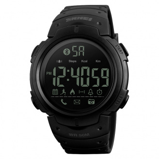 Часы наручные мужские Skmei 1301 Black, 1301BK (12285-hbr)