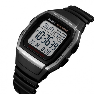 Наручные мужские часы Skmei 1278 Titanium (12353-hbr)