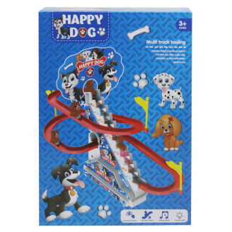 Трек-горка Happy Dog свет музыка MIC (3309)