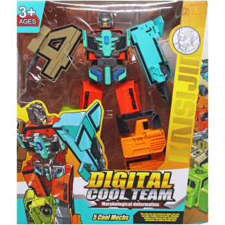 Трансформер Digital Cool Team цифры MIC (8337-8)
