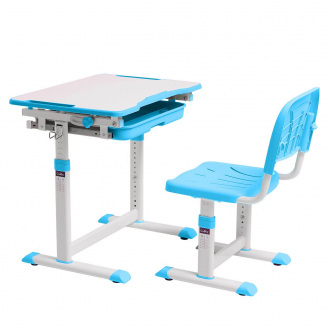 Комплект универсальной растущей детской парты со стульчиком Cubby Sorpresa Blue (800238)