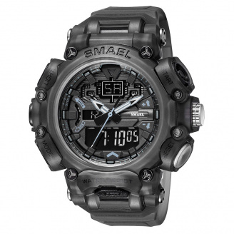 Часы наручные мужские Smael 8053 Though The Black (15187-hbr)
