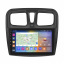 Штатная магнитола Lesko 9" Renault Sandero II 2013-2018 4/64Gb CarPlay 4G Wi-Fi GPS Prime IPS (9822-50448) Чугуїв