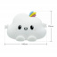 Нічний світильник силіконова RIAS Хмаринка Light Cloud з акумулятором (3_04330) Ворожба