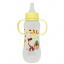 Пляшечка пластикова з ручками Mega Zayka MGZ-0207(Yellow) 250 мл Дубно